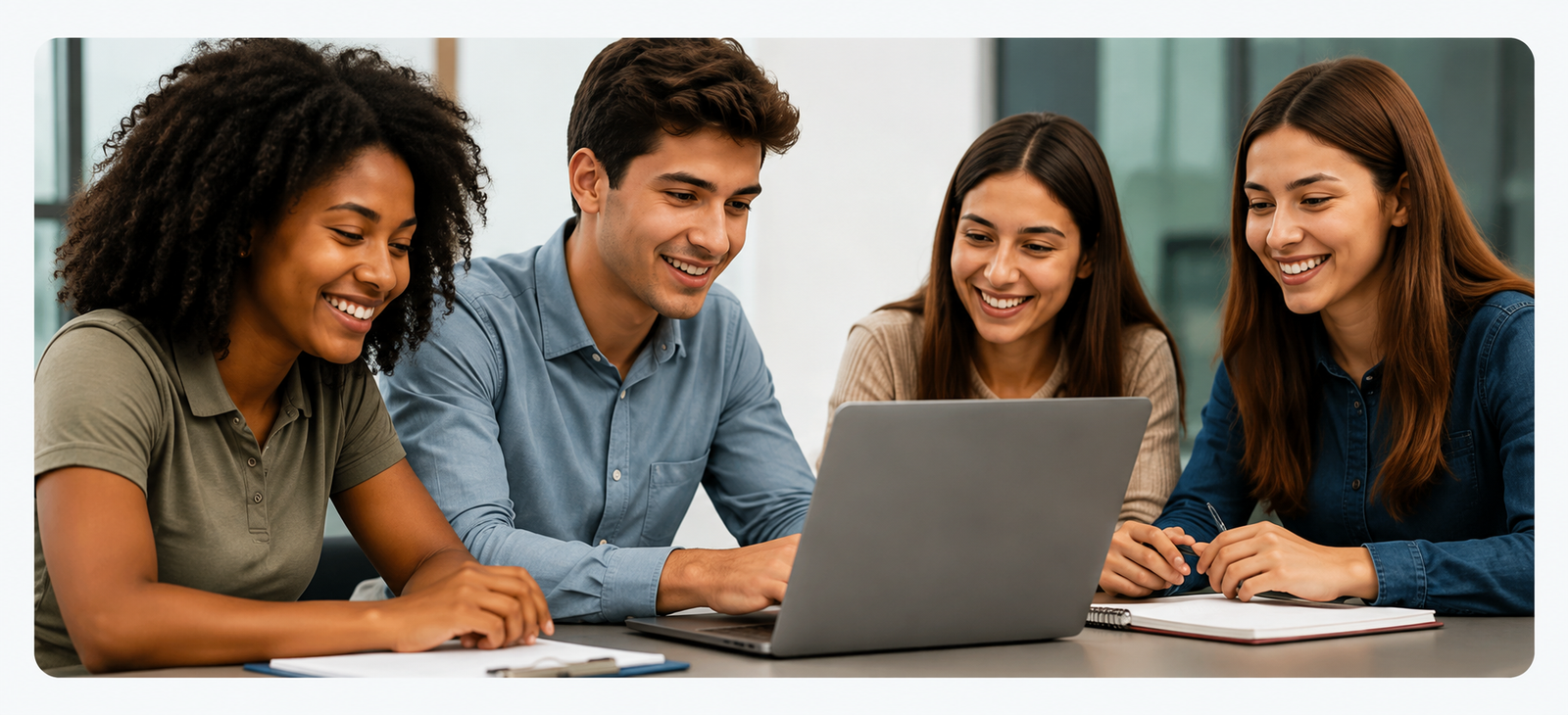 Alunos em curso